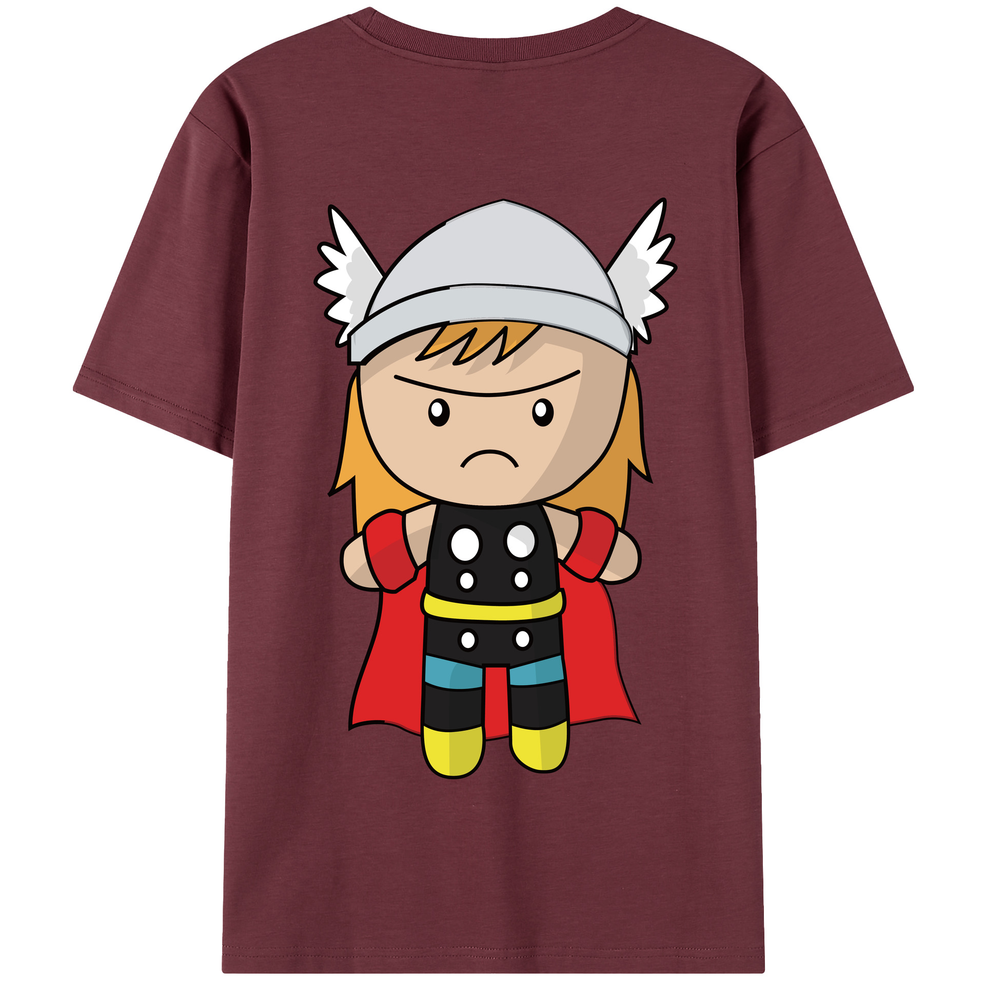 （画像用） アベンジャーズ The Avengers 綿100％半袖Tシャツ（背面プリント）